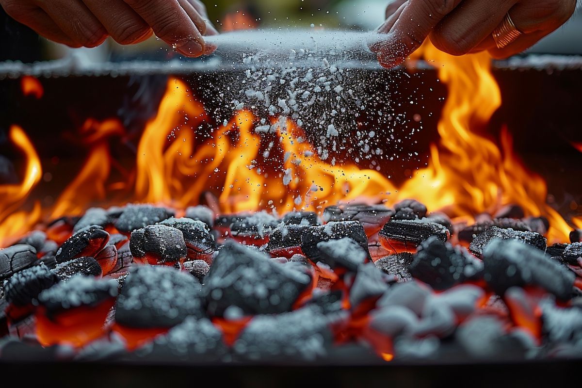 Contrôlez rapidement les flammes de votre barbecue avec un mélange maison