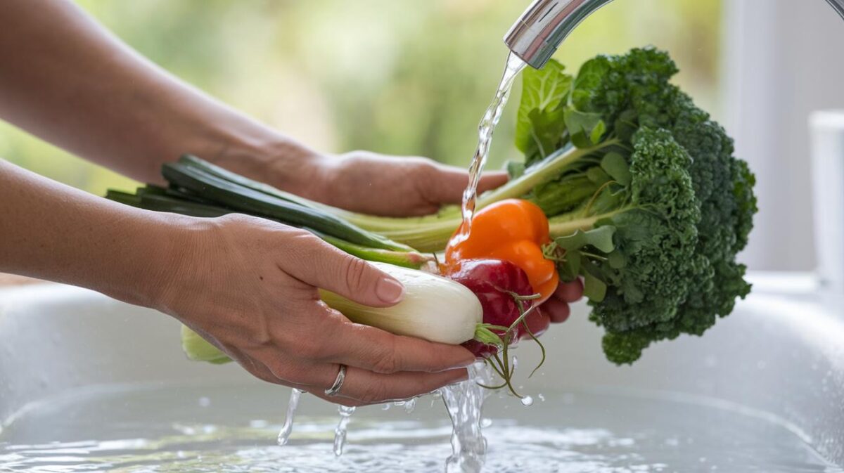 Conseils pour nettoyer vos légumes tout en économisant l'eau