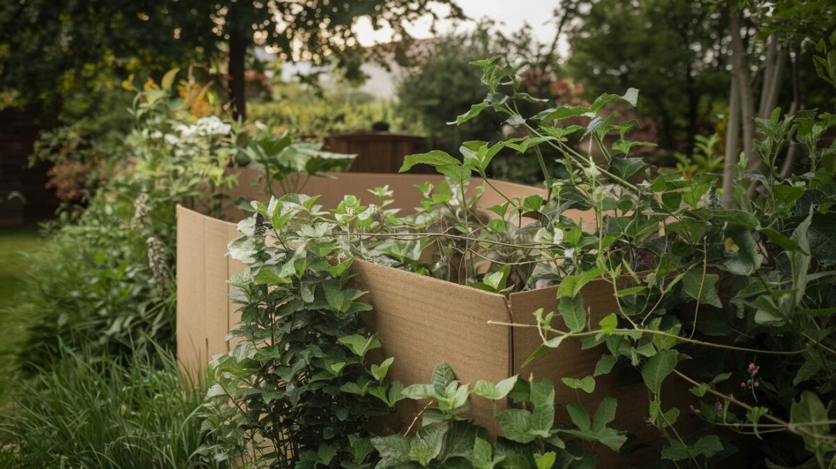 Contrôlez naturellement les ronces dans votre jardin avec une astuce en carton