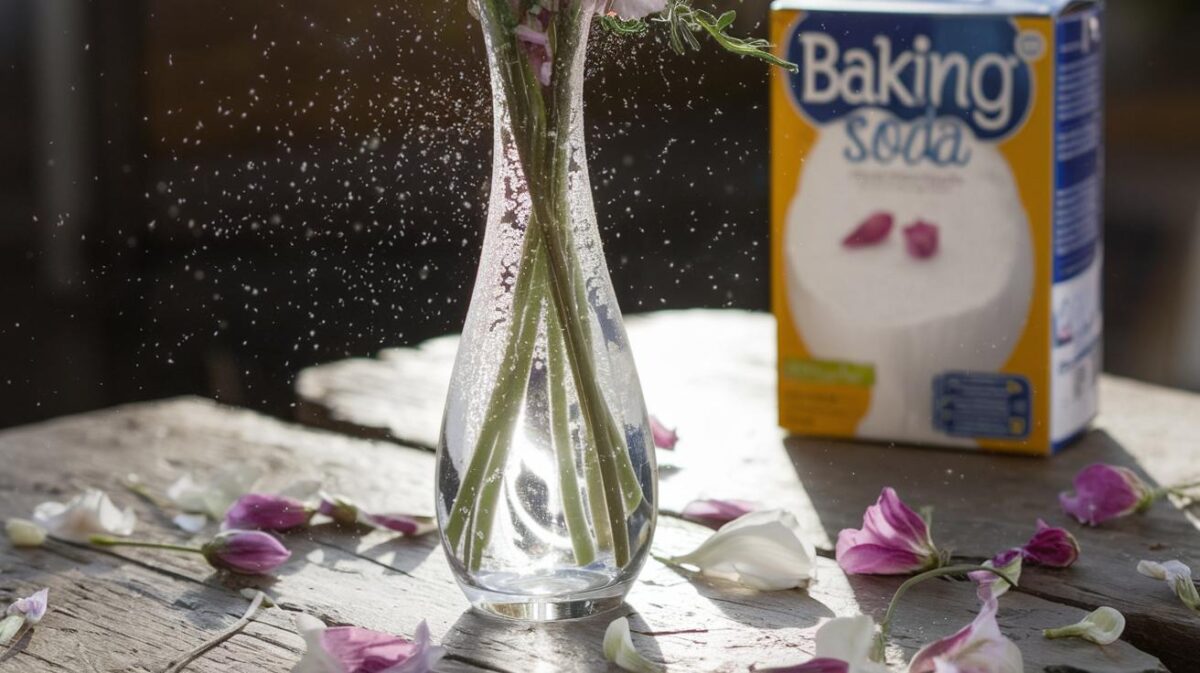 Le bicarbonate : votre meilleur allié pour nettoyer les vases étroits